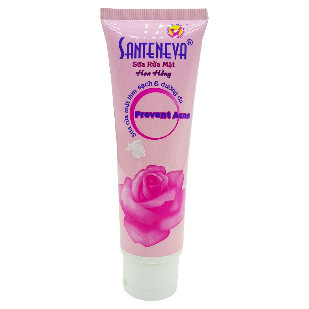 Sữa Rửa Mặt Santeneva - Hoa Hồng