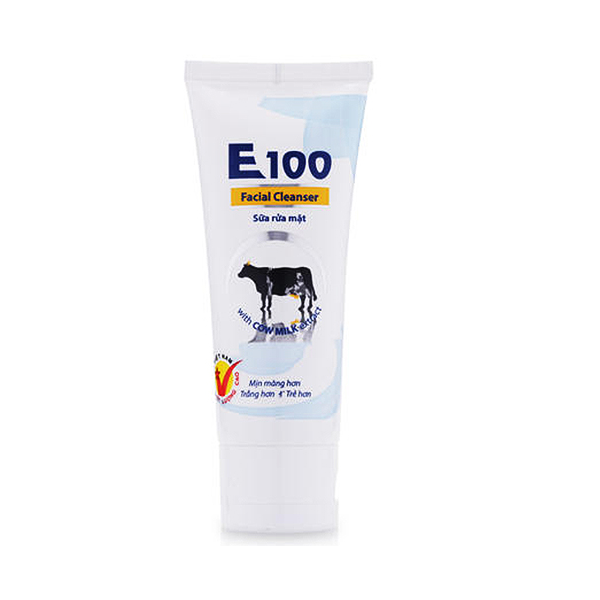 Sữa Rửa Mặt Tinh Chất Sữa Bò E100 ( 80ml/ Tuýp)