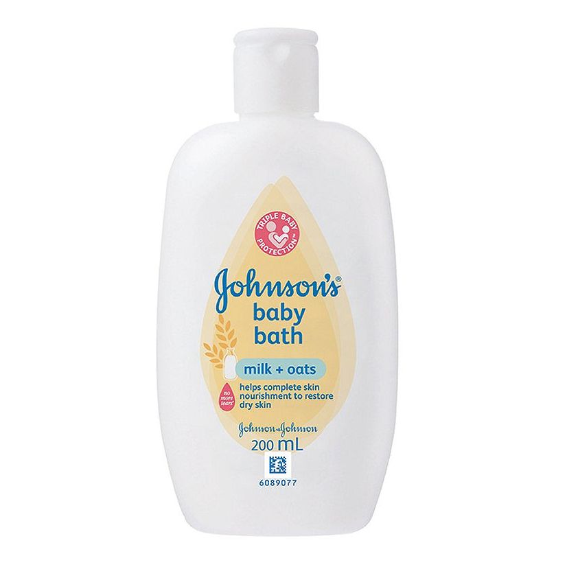 Sữa Tắm Chứa Sữa Và Yến Mạch Johnson's Baby (200ml)