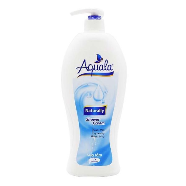 Sữa Tắm Dê Ngọc Trai Naturally Aquala 1,2L