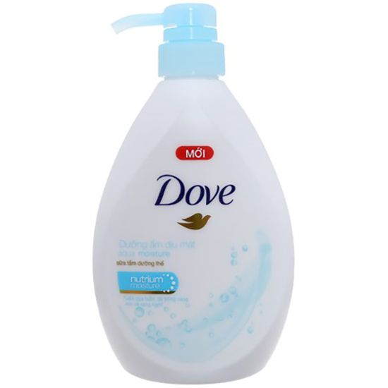 Sữa Tắm Dưỡng Ẩm Dịu Mát Dove Aqua Moisture (900g)