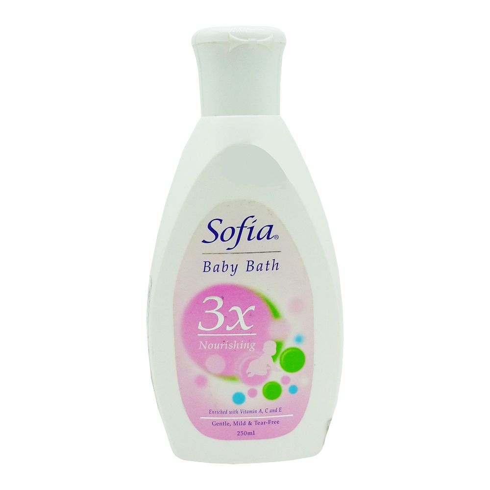 Sữa Tắm Em Bé Sofia - Baby Bath 3x Nourishing 250ml