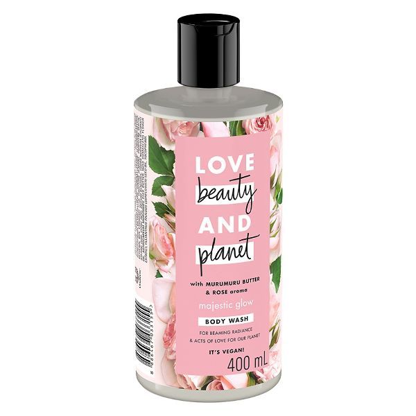 Sữa Tắm Làm Sáng Da Love Beauty And Planet Majectic Glow (400ml)