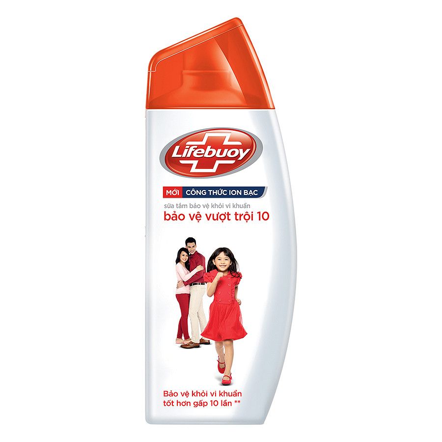 Sữa Tắm Lifebuoy Bảo Vệ Vượt Trội (250g)