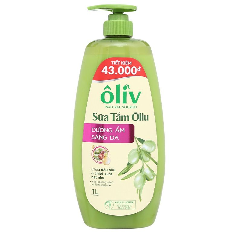 ST Oliv sáng da 1L+1DG chắc khỏe 250ml