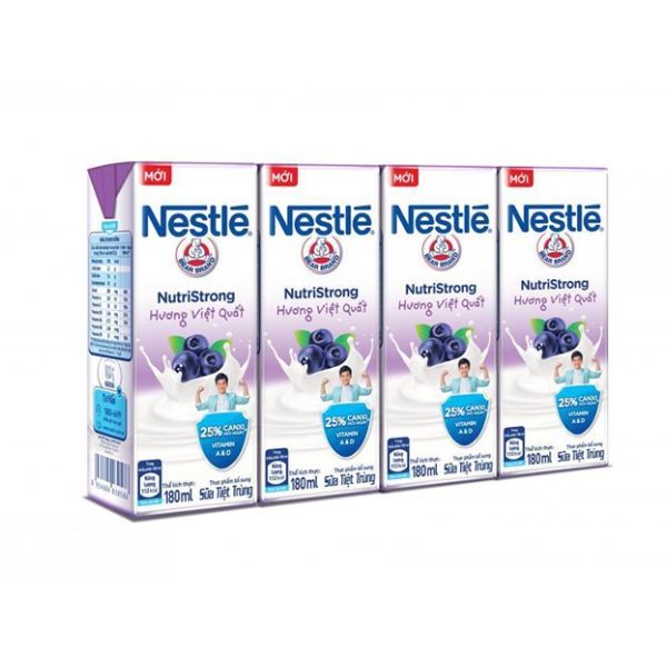 Sữa Tiệt Trùng Nestle Hương Việt Quất 180ml