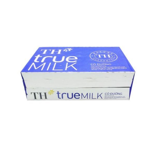 Sữa Tươi Tiệt Trùng Có Đường TH True Milk (180ml)