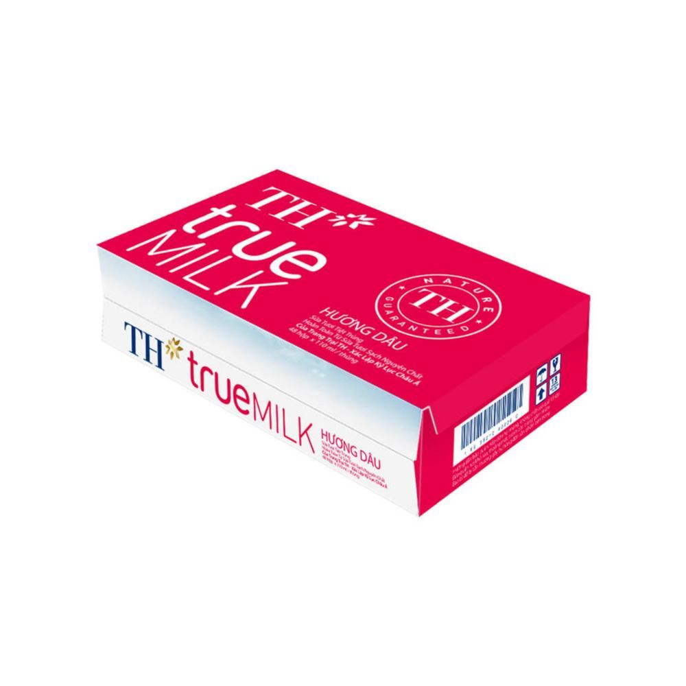 Sữa Tươi Tiệt Trùng Hương Dâu TH True Milk (110ml)