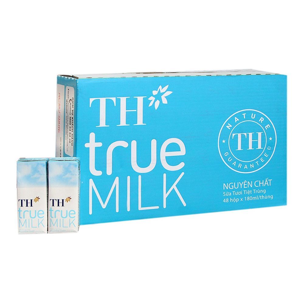 Sữa Tươi Tiệt Trùng Nguyên Chất TH True Milk (180ml)