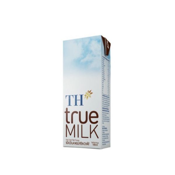 Sữa Tươi Tiệt Trùng Sô Cô La Nguyên Chất TH True Milk (180ml)