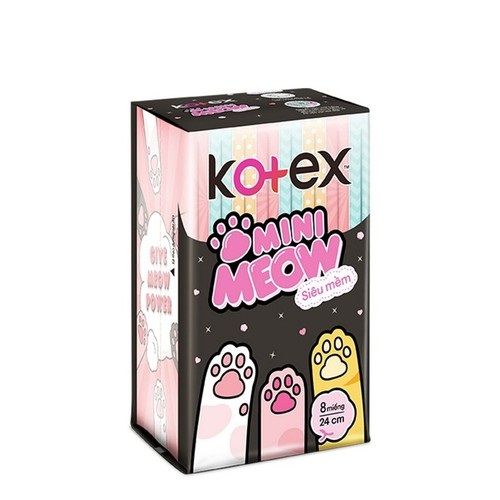 BVS KOTEX Mini MEOW siêu mềm 8*16