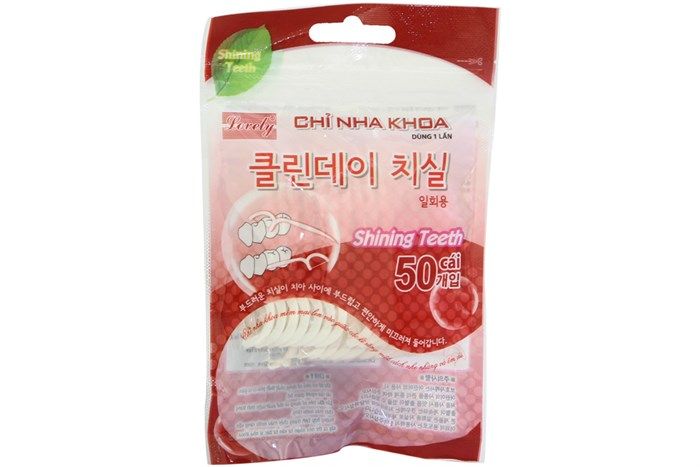 Tăm Chỉ Nha Khoa Lovely (Túi 50 Cây)