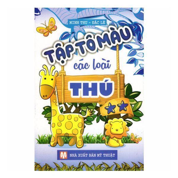 Tập Tô Màu Các Loài Thú - Tập 2