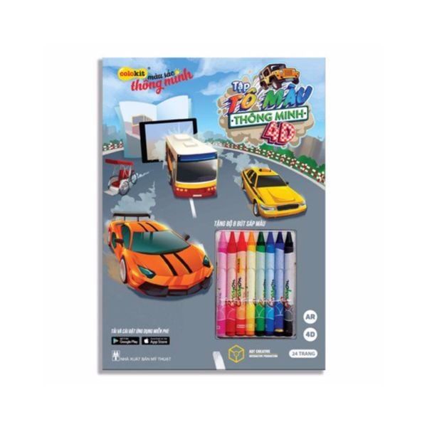 Tập Tô Màu Colokit CB-C023/4D