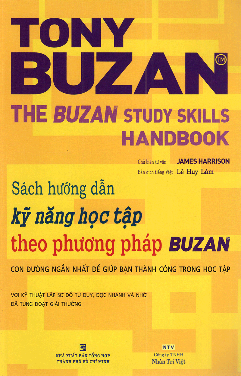 Sách Hướng Dẫn Kỹ Năng Học Tập Theo Phương Pháp Buzan (Tái Bản)