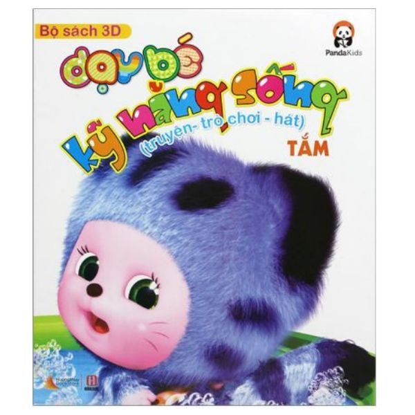 Bộ Sách 3D Dạy Bé Kỹ Năng Sống - Tắm