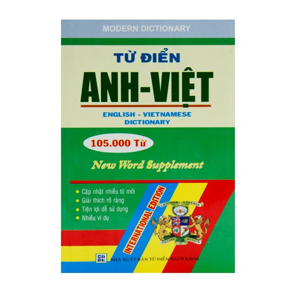 Từ Điển Anh Việt 105.000 Từ