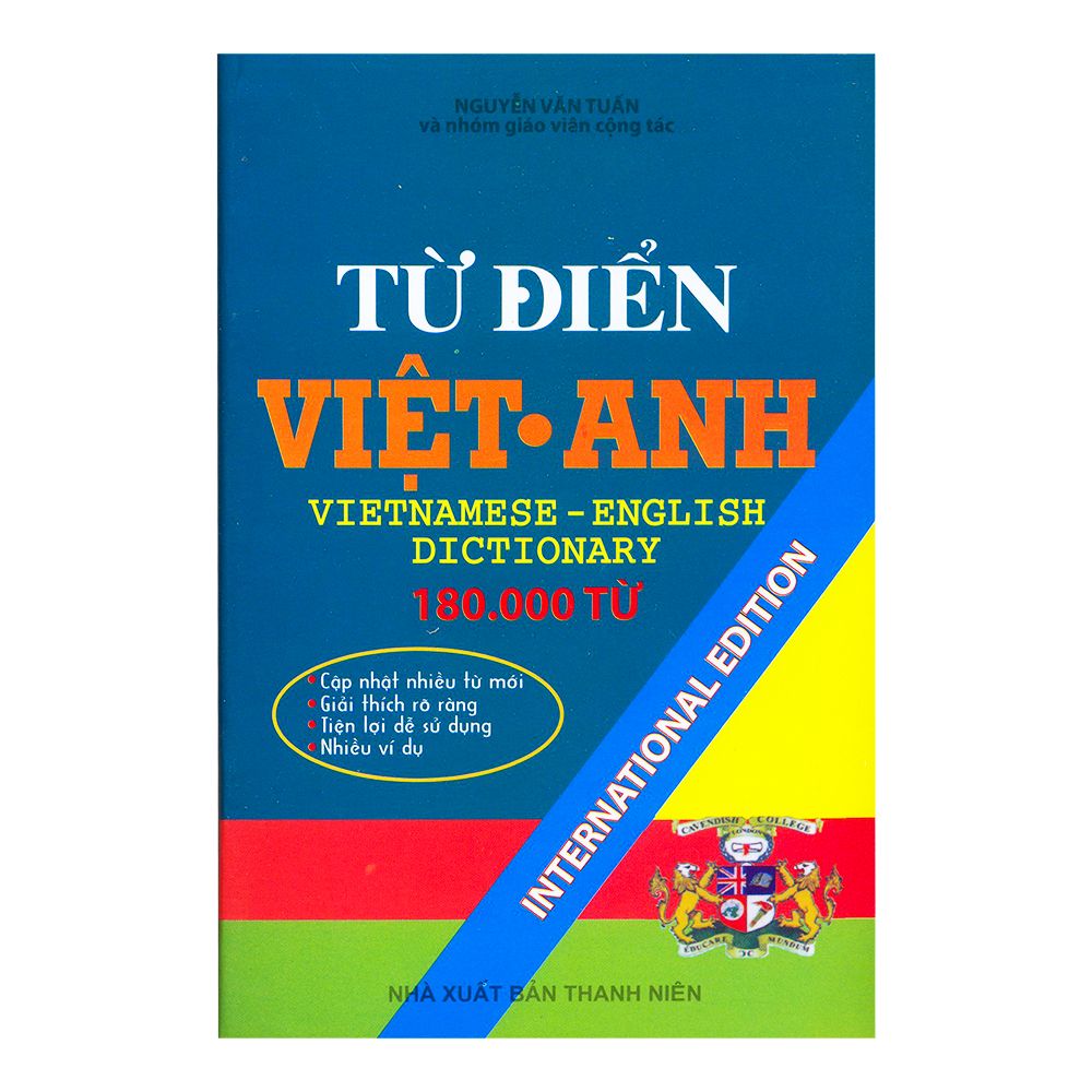 Từ Điển Việt Anh 180.000 Từ