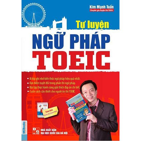 Tự Luyện Ngữ Pháp TOEIC (Tặng Kèm Sổ Tay Thực Hành Toeic)