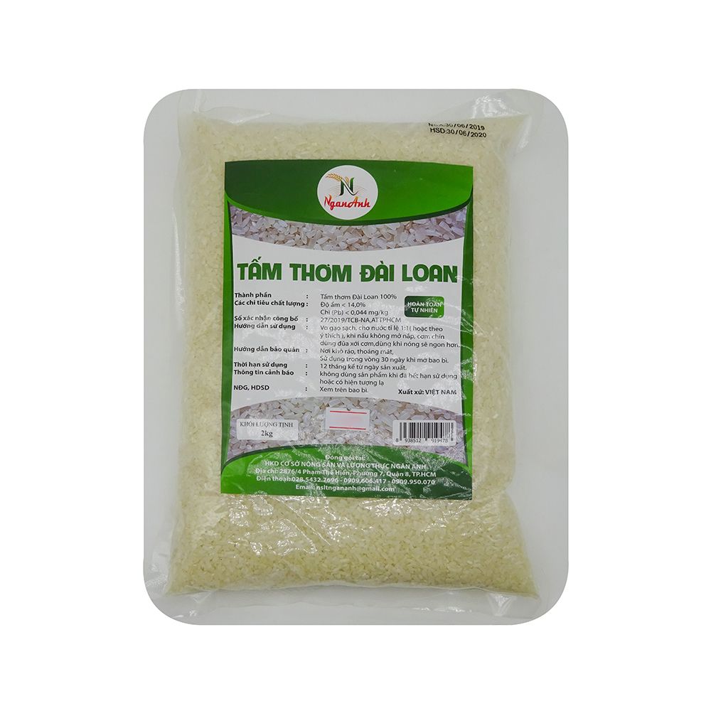 Tấm Thơm Đài Loan Ngân Anh (2kg)