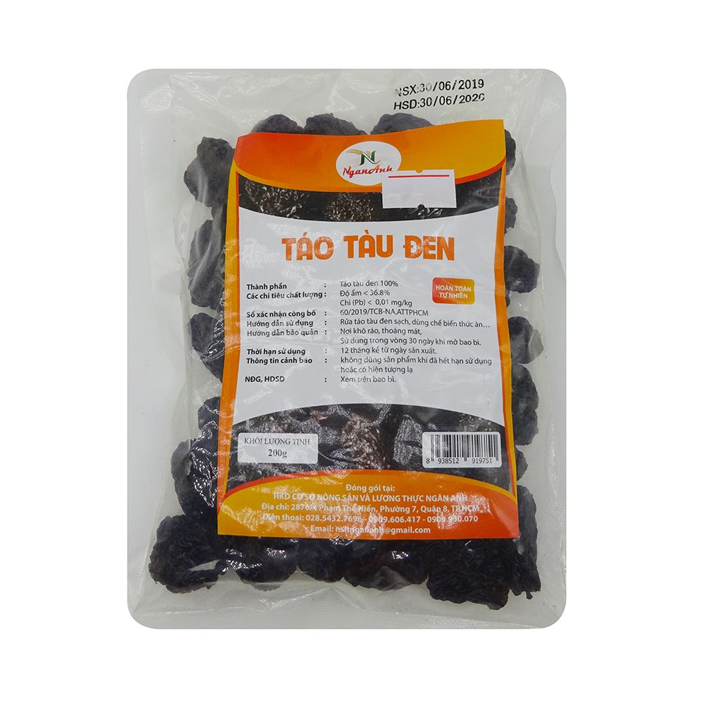 Táo Tàu Đen Ngân Anh (200g)