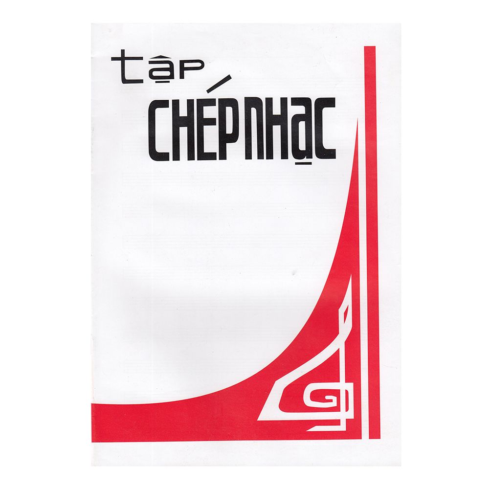 Tập Chép Nhạc Đỏ (Lớn)