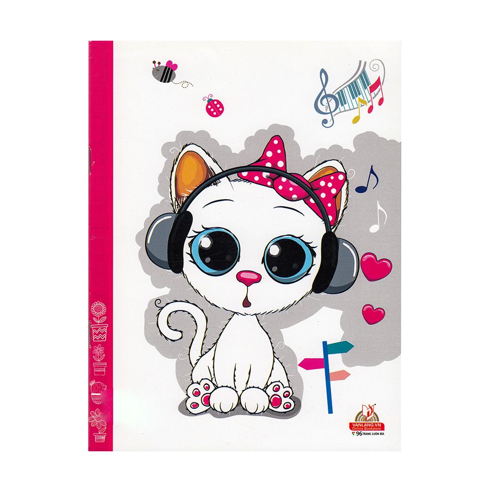 Tập Học Sinh 4 Ô Ly Nghe Nhạc Văn Lang 96 Trang (15x21cm)