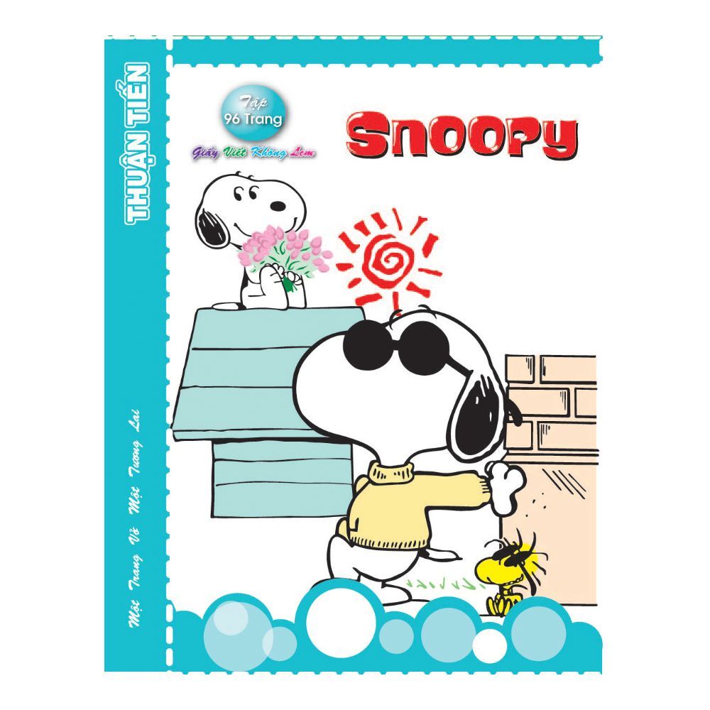 Tập Học Sinh 4 Ô Ly Tân Thuận Tiến Snoopy ( 96 Trang)