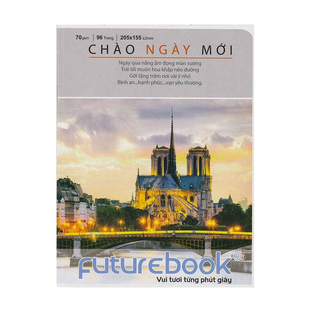 Tập Học Sinh Futurebook Chào Ngày Mới (96 Trang)