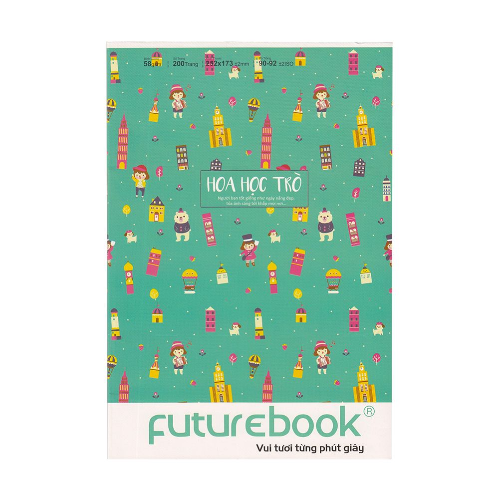 Tập Học Sinh Futurebook Hoa Học Trò (200 Trang)