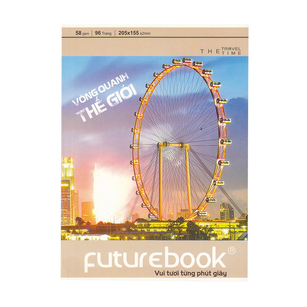 Tập Học Sinh Futurebook Vòng Quanh Thế Giới (96 Trang)