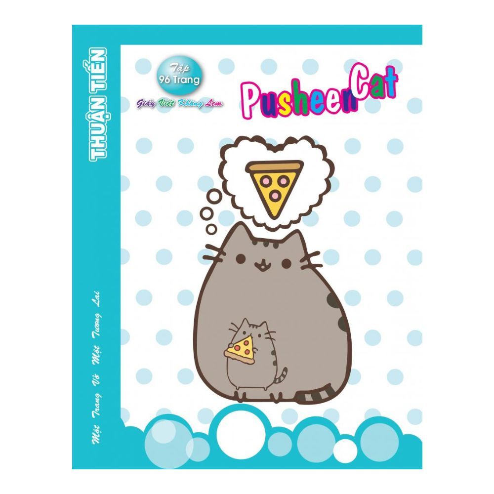 Tập Học Sinh Tân Thuận Tiến 96 Trang - Pusheen Cat