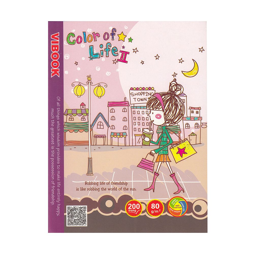 Tập Học Sinh VIBOOK Color Of Life II (200 Trang)