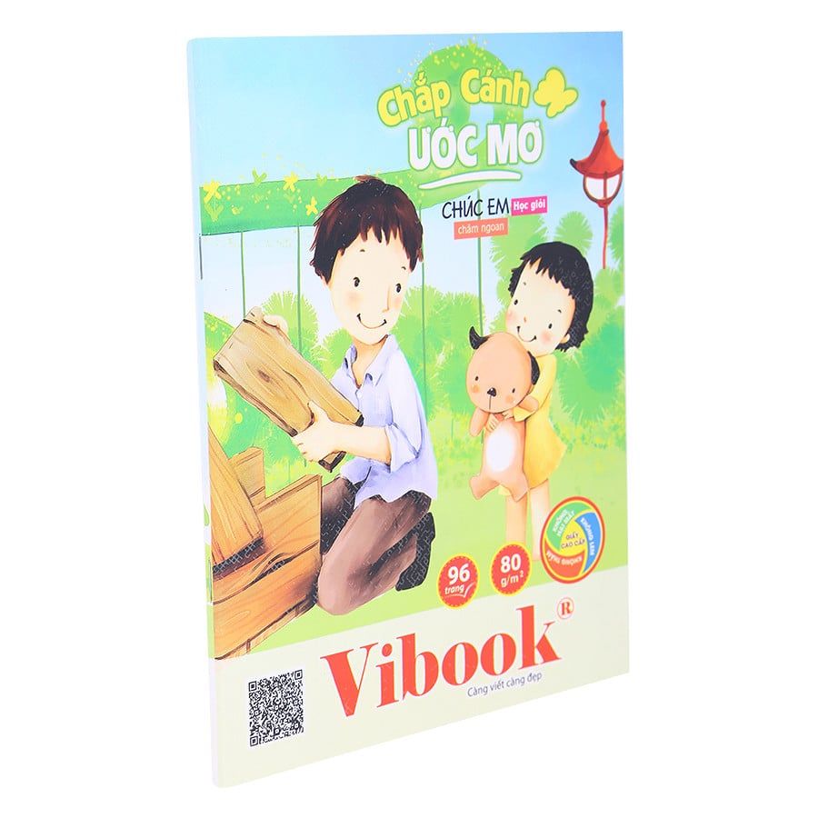 T104R-5 Tập VB Happy 96T Chắp cánh ước mơ in caro