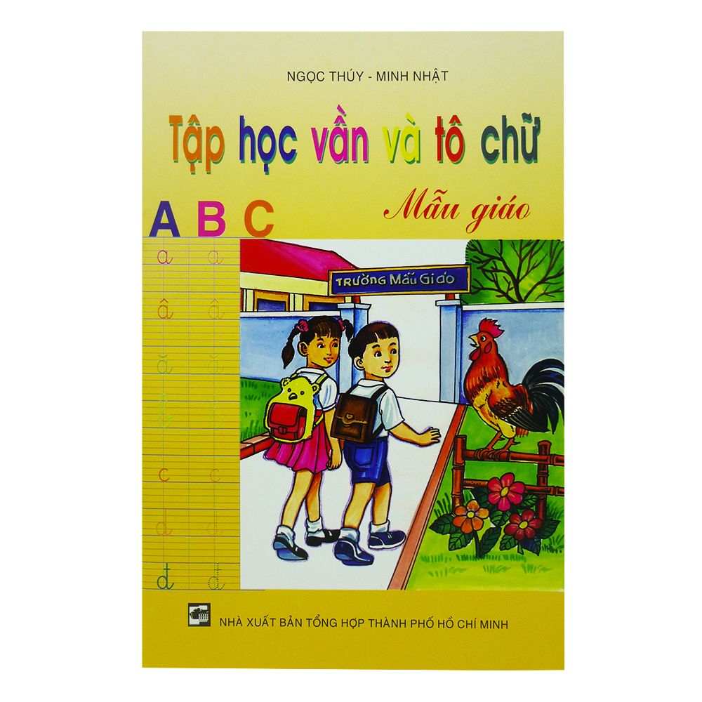 Tập học vần và tô chữ mẫu giáo