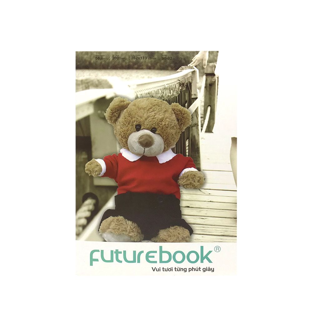 Tập Sinh Viên Futurebook Gấu Bông (200 Trang)