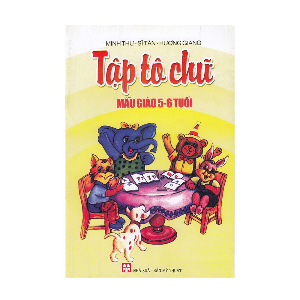 Tập Tô Chữ Mẫu Giáo 5-6 Tuổi