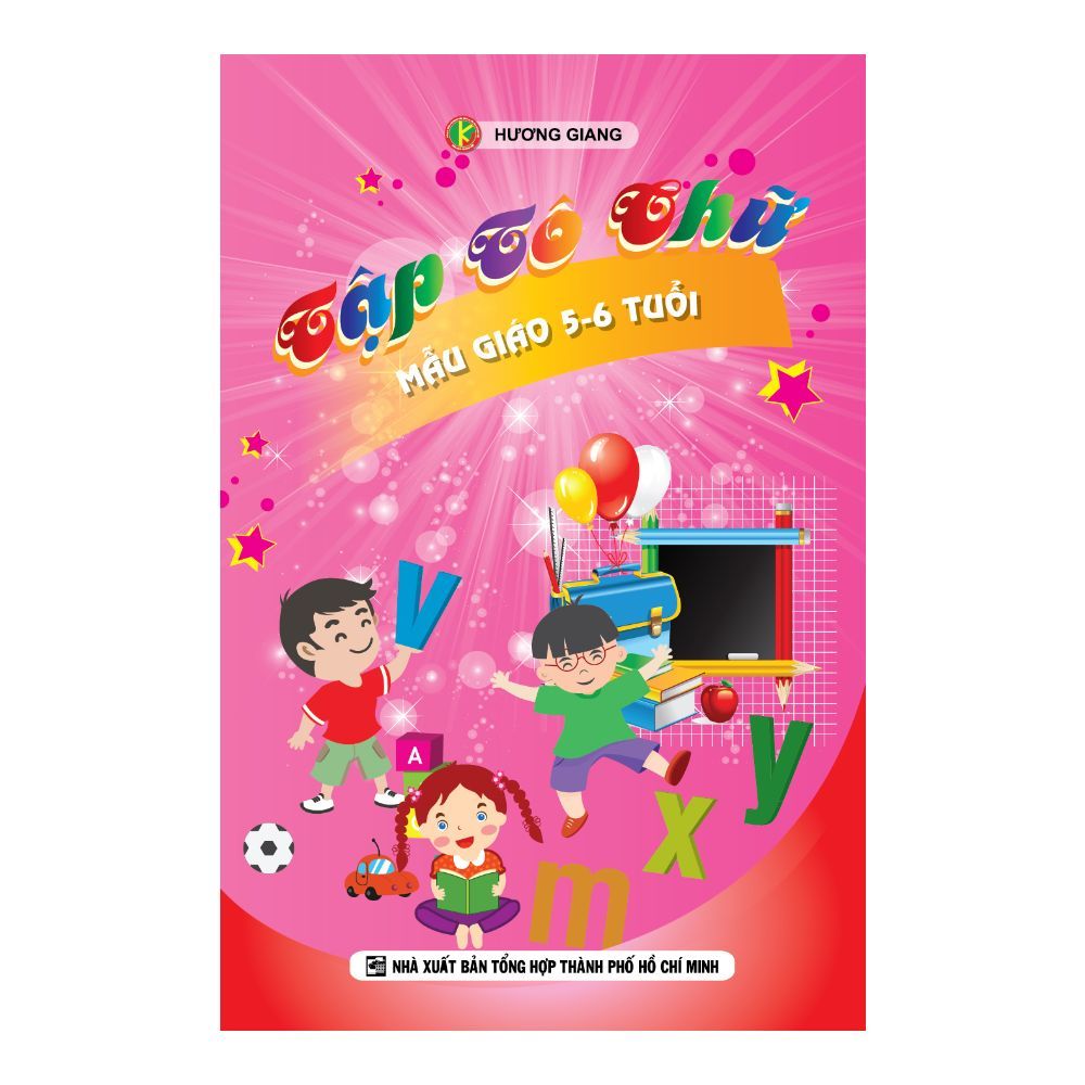 Tập Tô Chữ Mẫu Giáo 5-6 Tuổi
