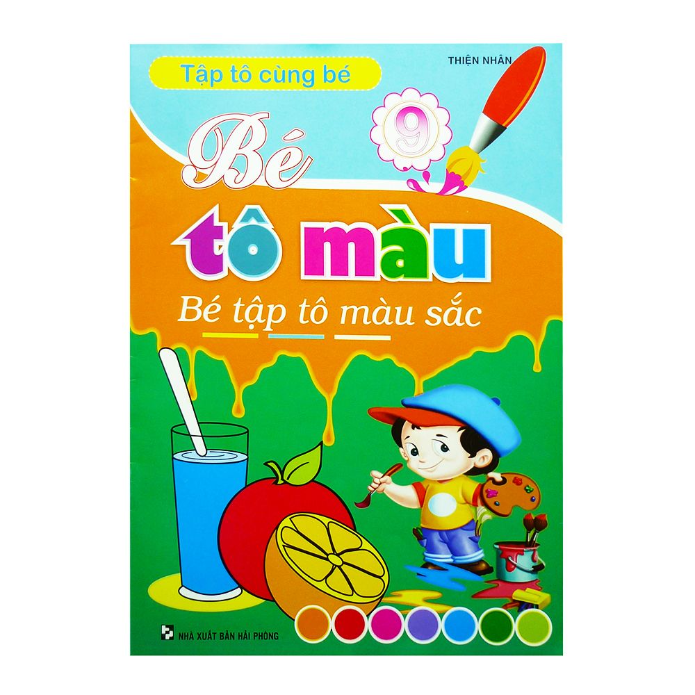 Tập Tô Cùng Bé - Bé Tô Màu Bé Tập Tô Màu Sắc