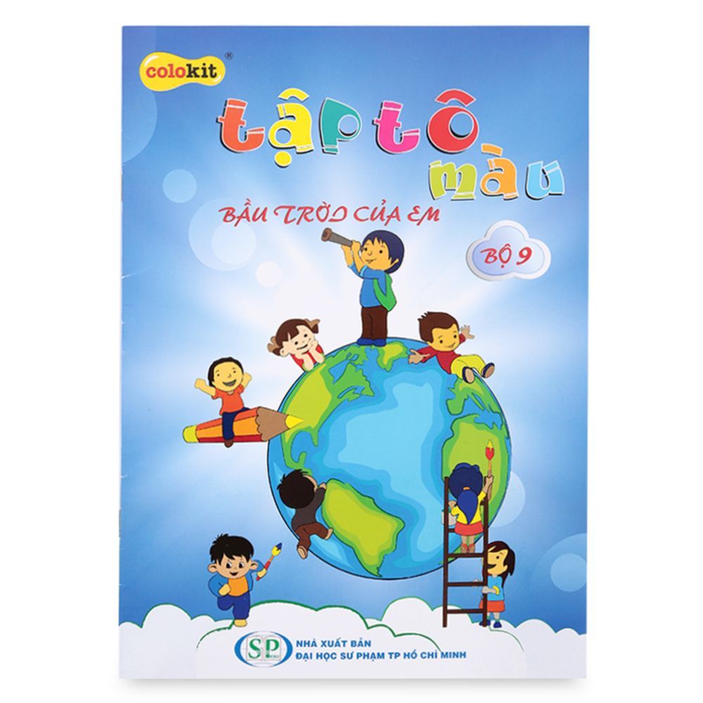 Tập Tô Màu Bầu Trời Của Em - Bộ 9
