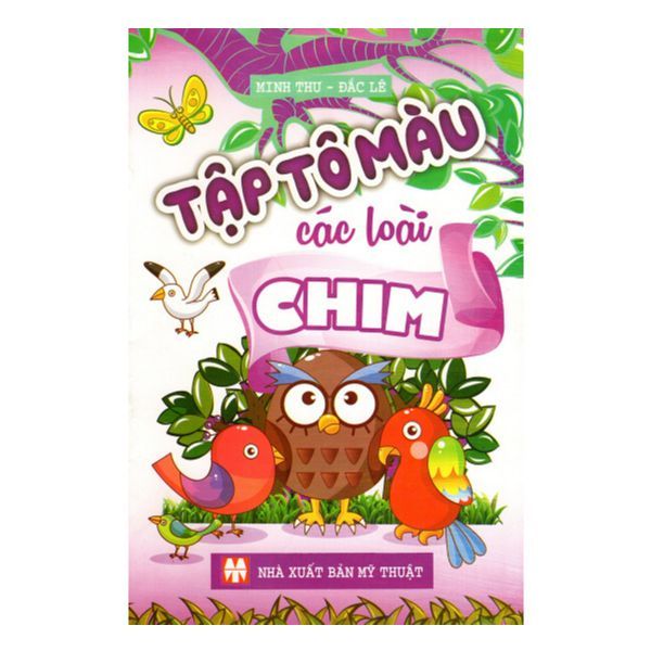 Tập Tô Màu Các Loài Chim