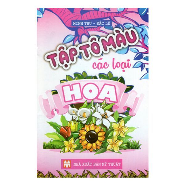 Tập Tô Màu Các Loại Hoa