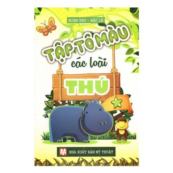 Tập Tô Màu Các Loài Thú - Tập 1
