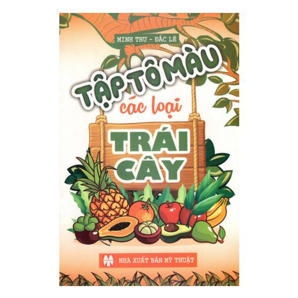 Tập Tô Màu Các Loại Trái Cây