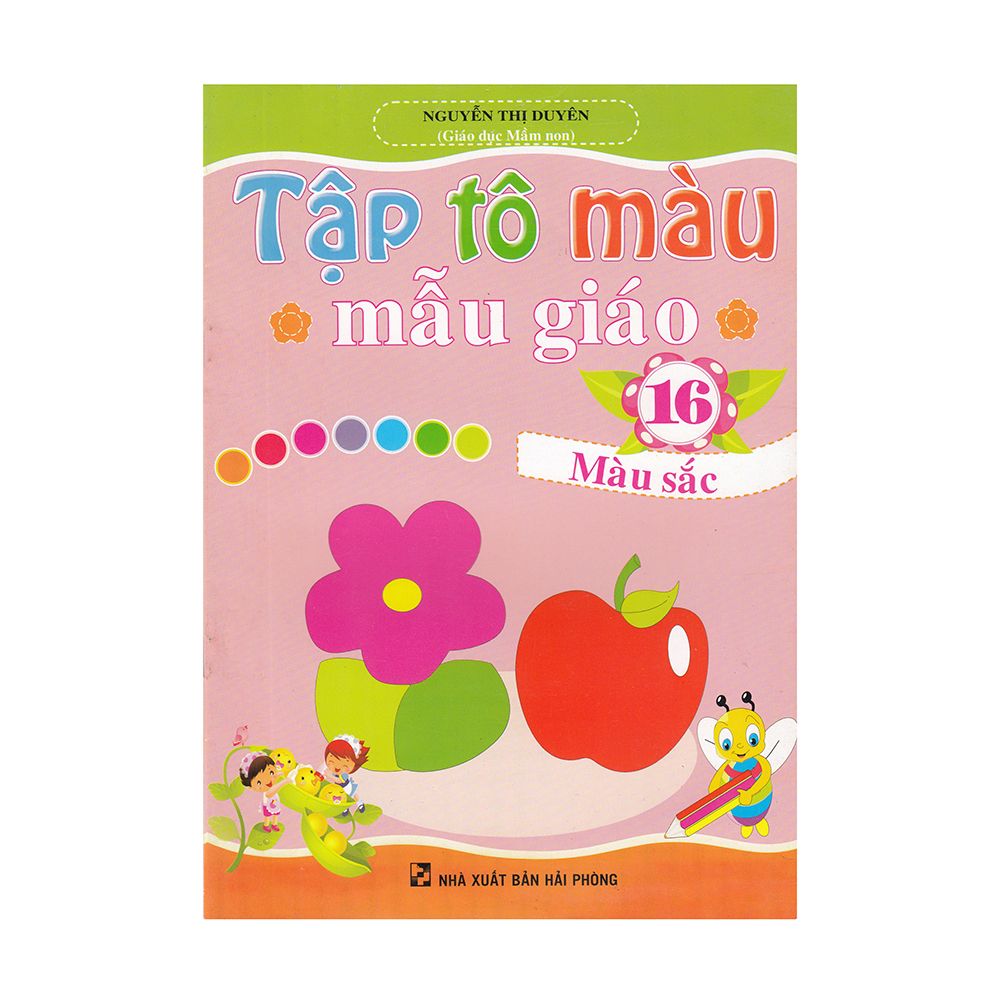 Tập Tô Màu Mẫu Giáo - Màu Sắc (Tập 16)