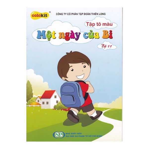 Tập Tô Màu Một Ngày Của Bi - Bộ 11