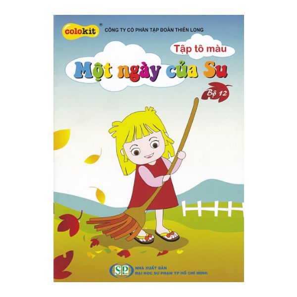 Tập Tô Màu Một Ngày Của Su - Bộ 12