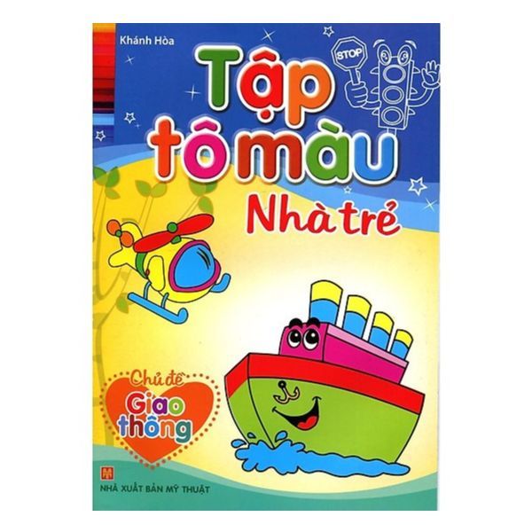 Tập Tô Màu Nhà Trẻ - Chủ Đề Giao Thông