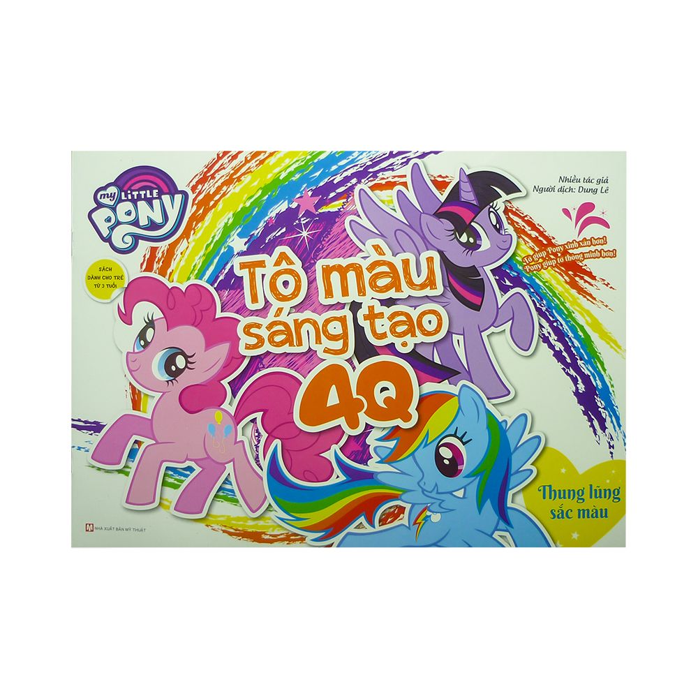 Tập Tô Màu Sáng Tạo 4Q - Thung Lũng Sắc Màu
