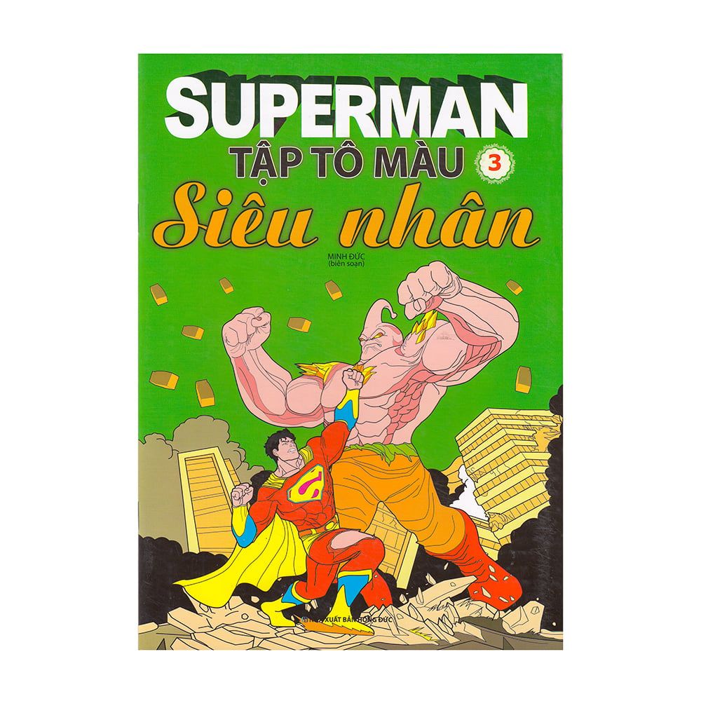 Tập Tô Màu Siêu Nhân Superman - Tập 3